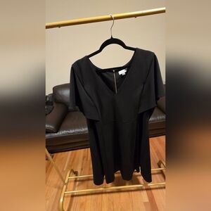 Calvin Klein Black Midi Dress